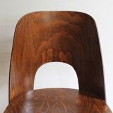 Chaise de salle à manger du milieu du siècle n° 515 par Oswald Haerdtl pour la société TON