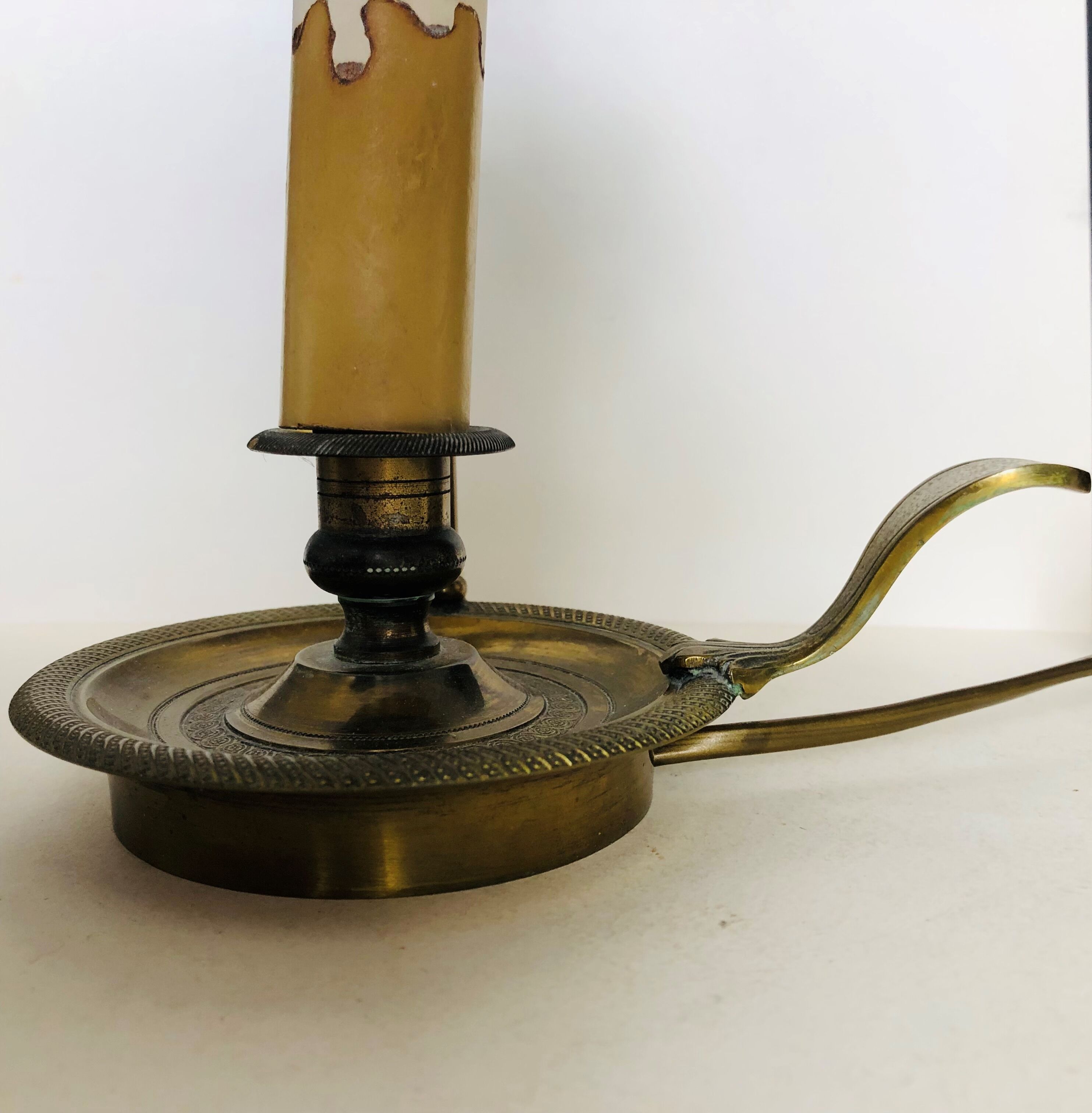 Pair of hot water bottle lamps