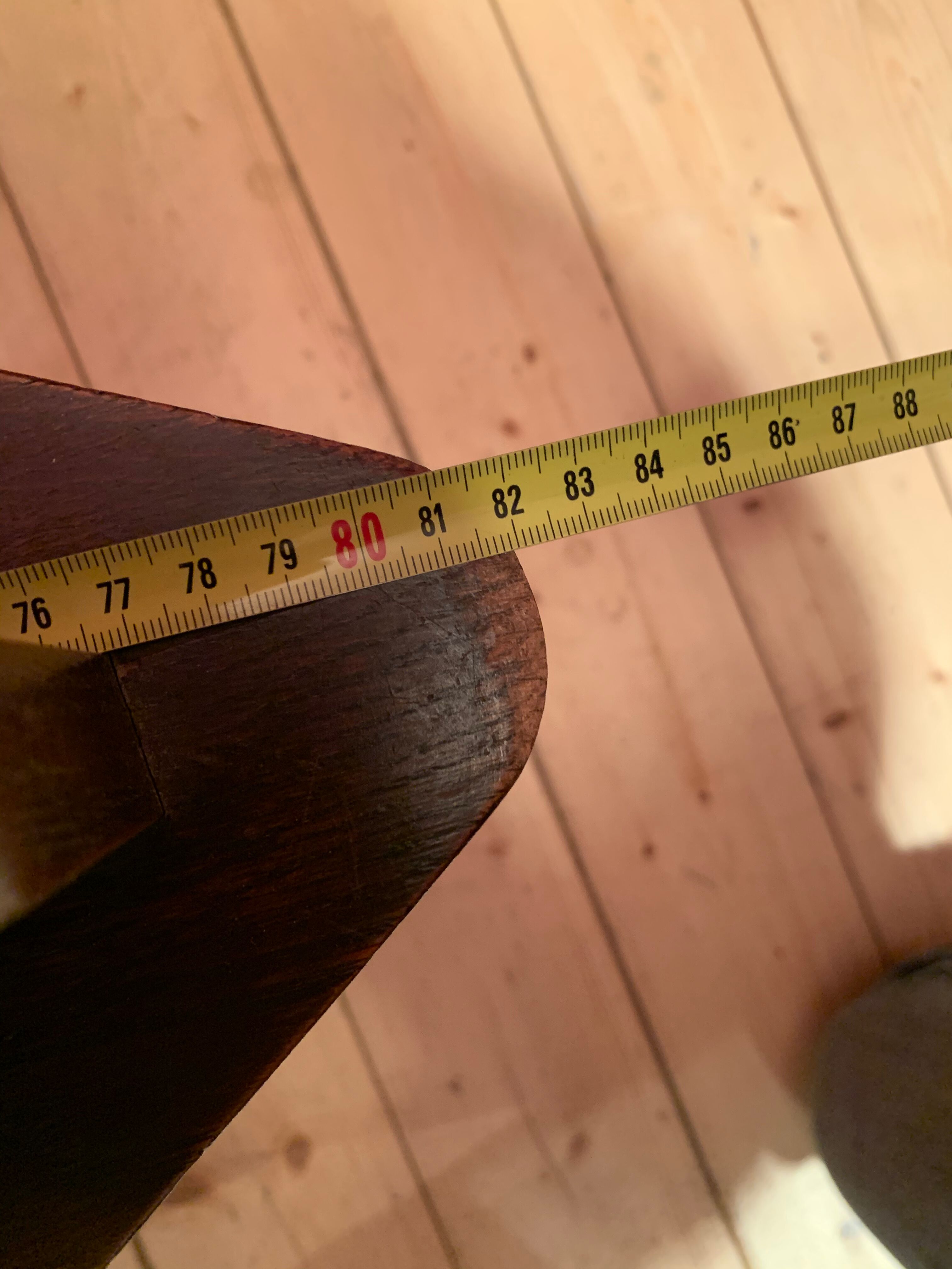 Modernist oak coffee table