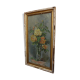 Pastel bouquet of pink flowers