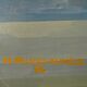Modernist painting seen from Antibes Trident beach 70s Paliero Klingue