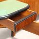 Bed with bedside tables 1950s-60s
