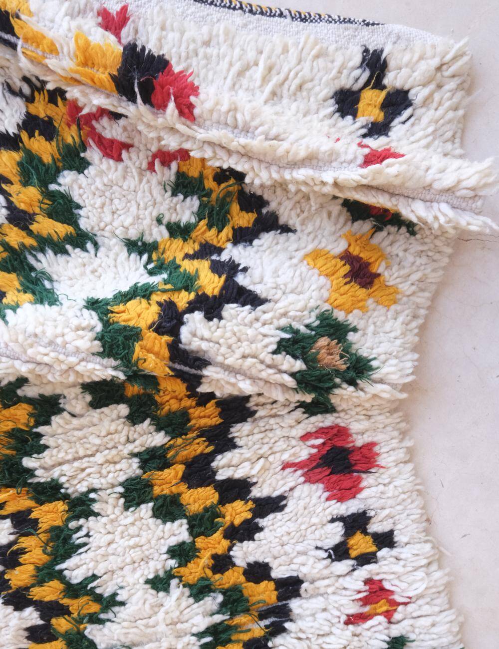 Vintage Berber Ourika Rug - 177 x 70 cm