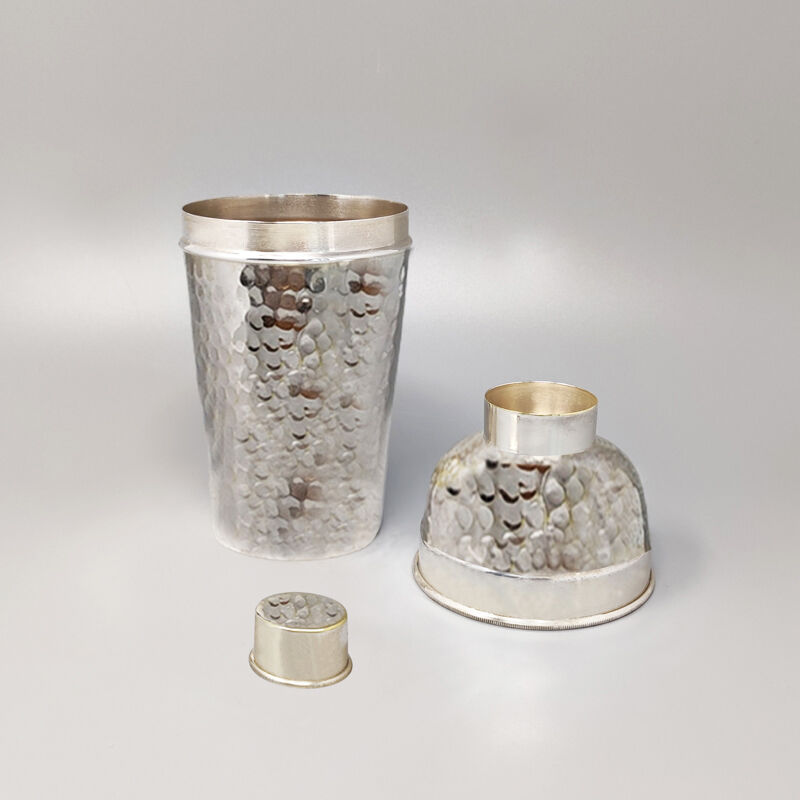 1960s Gorgeous Cocktail Shaker by Forzani. Made in Italy