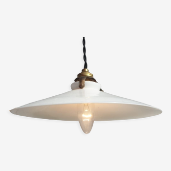 Art Deco opaline pendant lamp