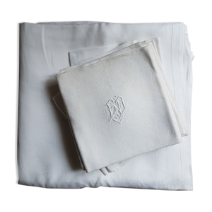 Nappe et ses 10 serviettes