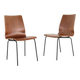 Friso Kramer for Auping Euroika plywood chair | set of 2