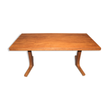 Transformable coffee table teak 60s