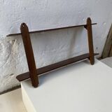 Etagère murale en bois de chêne
