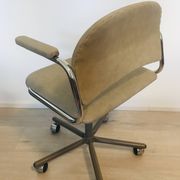 Vintage Biege Office Arm Chair from Kovona Model K-107, Czechoslovakia 1970’s