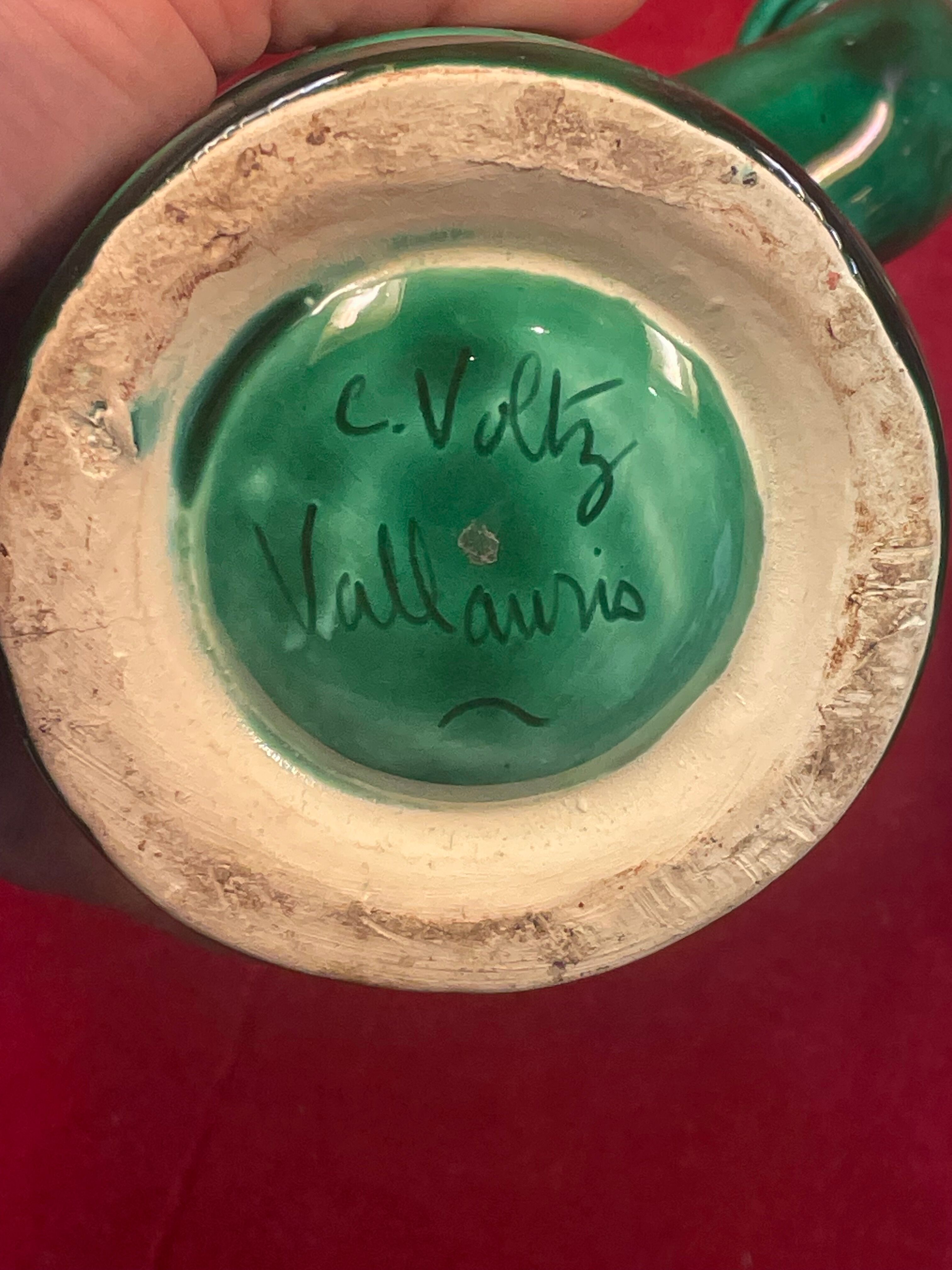 Signed contemporary ceramic - Charles Voltz - quite rare model
