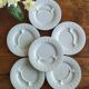 6 artichoke plates in Pillivuyt porcelain