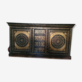 Rajasthan buffet in solid wood