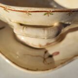 Gien Hummingbird Sauceboat 1875