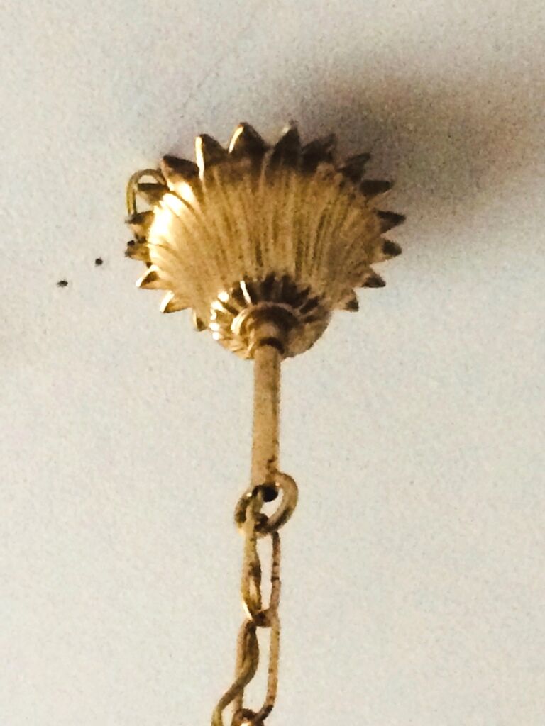 Waterfall Chandelier 60s Hollywood Regency