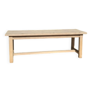 Table de ferme rénovée