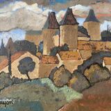 Landscape signed Toujon