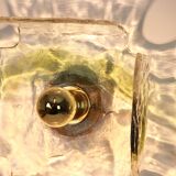 Glass wall sconces designed by Carlo Nason for Kalmar, 1960s.