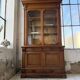 Ancienne bibliothèque vitrée XL chêne napoléon XIXème