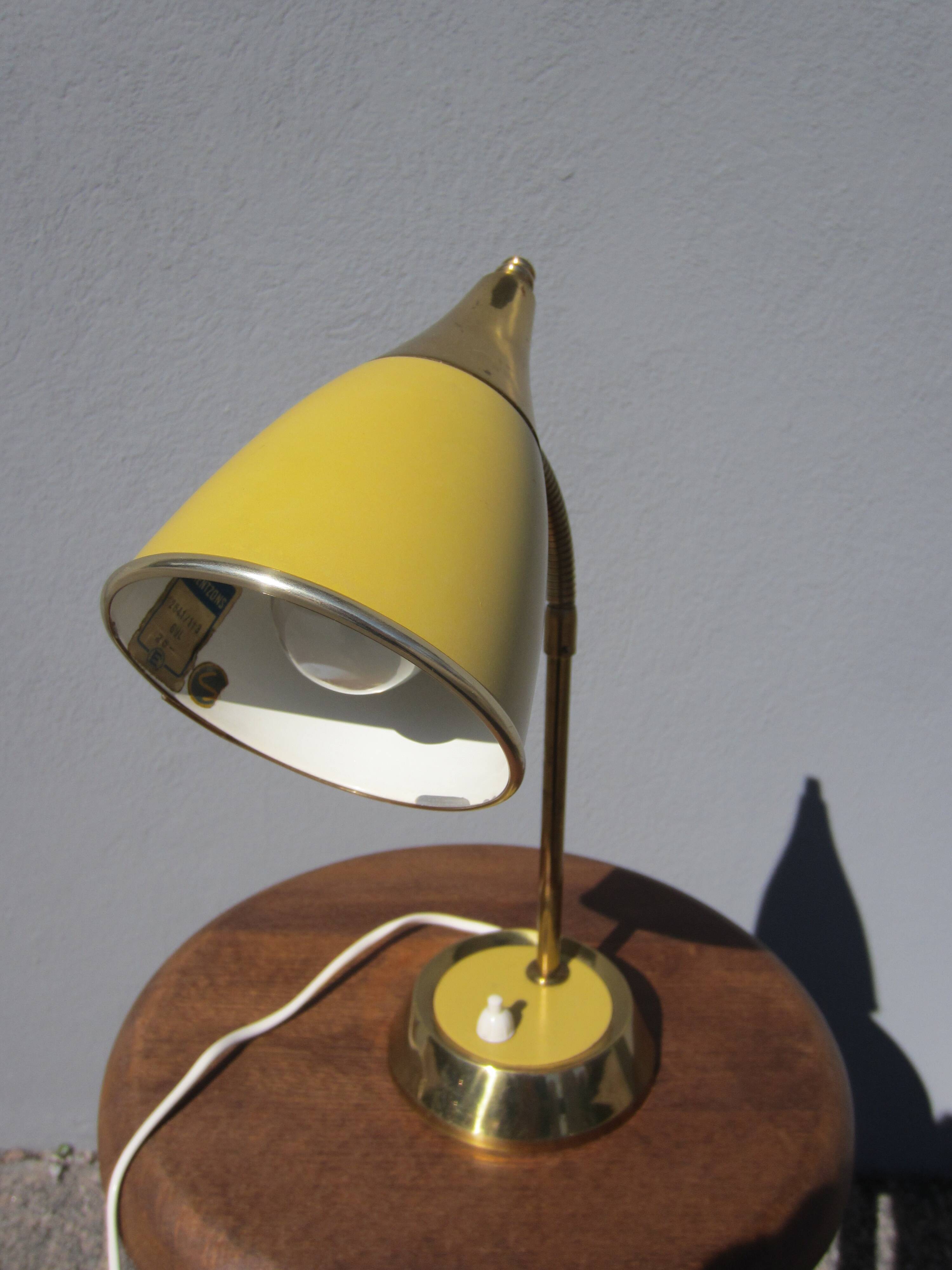 Scandinavian articulated desk lamp by Lorentzons