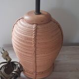 Rattan and wicker lamp base