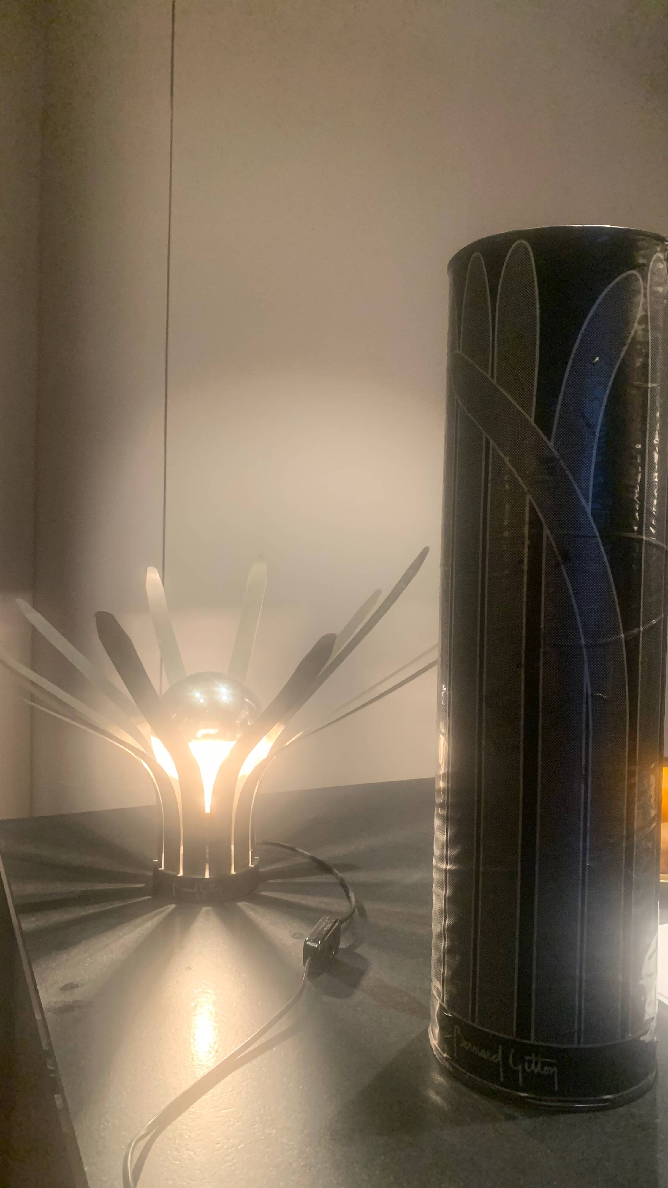 Hélianthe Design Lamp by Bernard Gitton