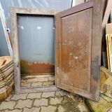 Old fir door