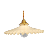 Opaline hanging lamp