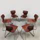 Vintage design Pagholz stacking chairs Flötotto