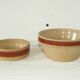 Set of 5 ramekins - sandstone from Gien