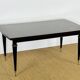 French Art Deco dining table in Macassar from 1940.