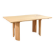 Solid wood dining table unique pieces in oak