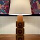 Teak lamp scandinavian design 1950