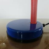 Memphis style lamp, 80s primary colors