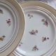 6 vintage dessert plates Céranord "Cheverny" - Floral pattern