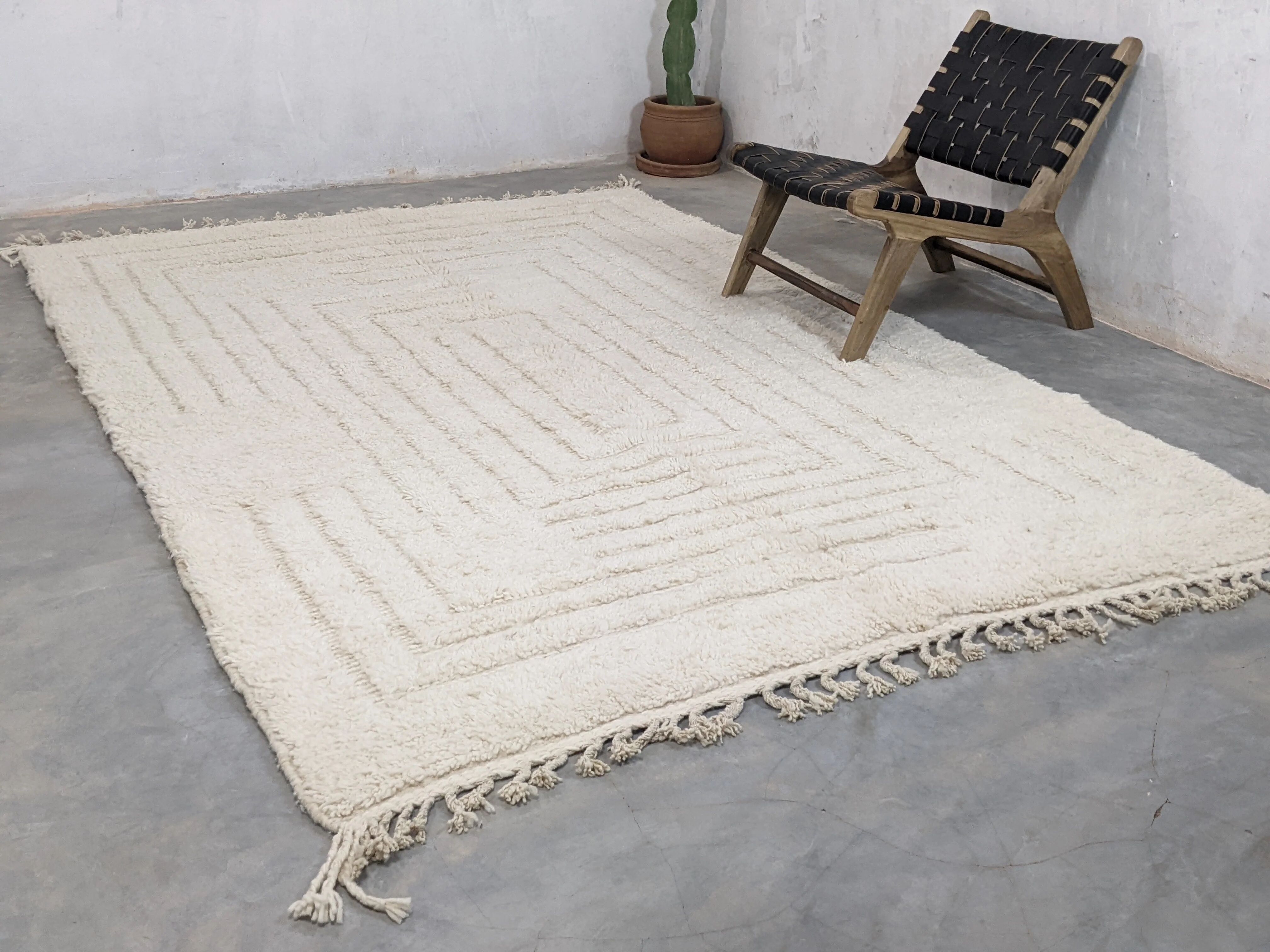 Grand tapis Beni Ouarain, 295 x 195 cm, G-211