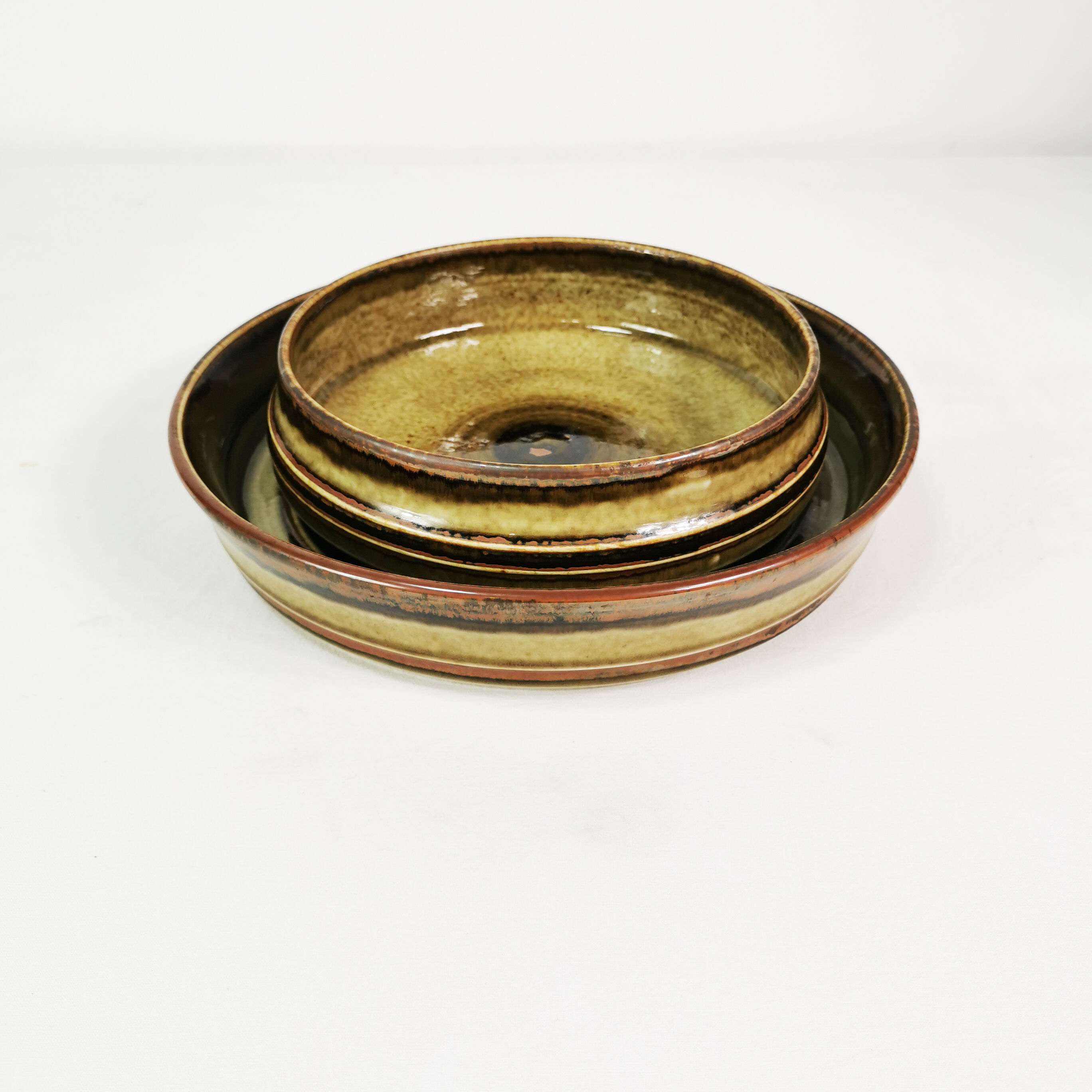 Ceramic bowls, Rostrand, Sweden, 1960s