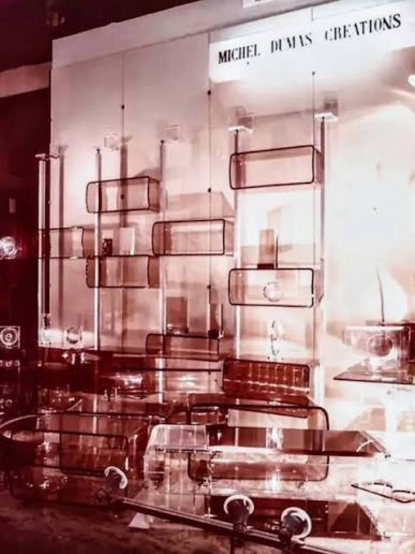Smoked plexiglass side table, Michel Dumas for Roche Bobois, year