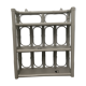 Wall pad rattan gray ash