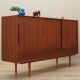Buffet haut en teck, design danois, années 1960, production : Danemark