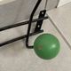 Metal coat rack with 6 wooden balls, 1950s-1960s