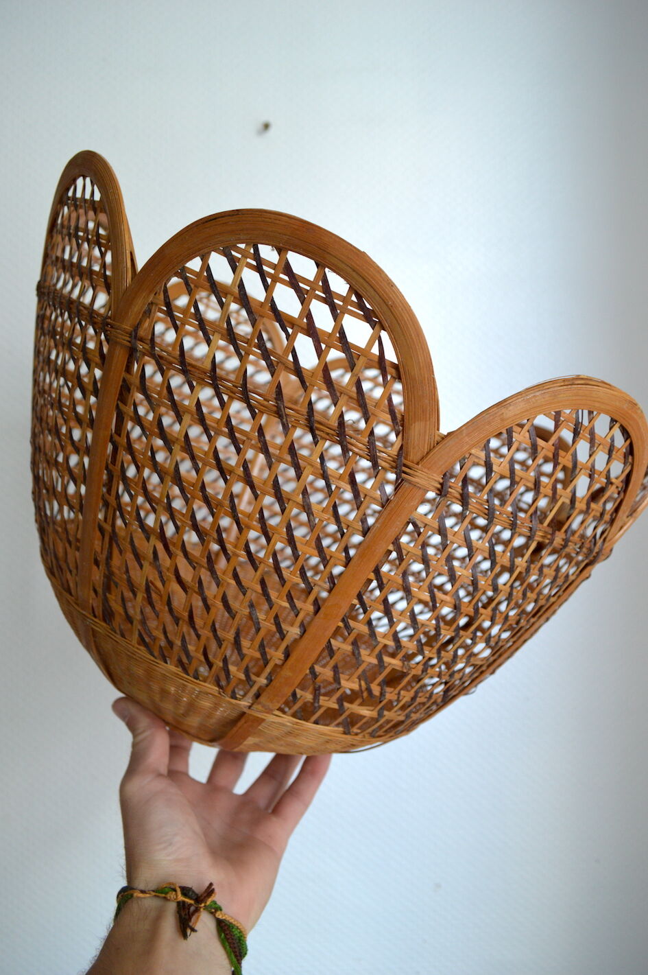 Vintage flower lampshade