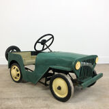 Vintage Willys Jeep pedal car by Tri-Ang