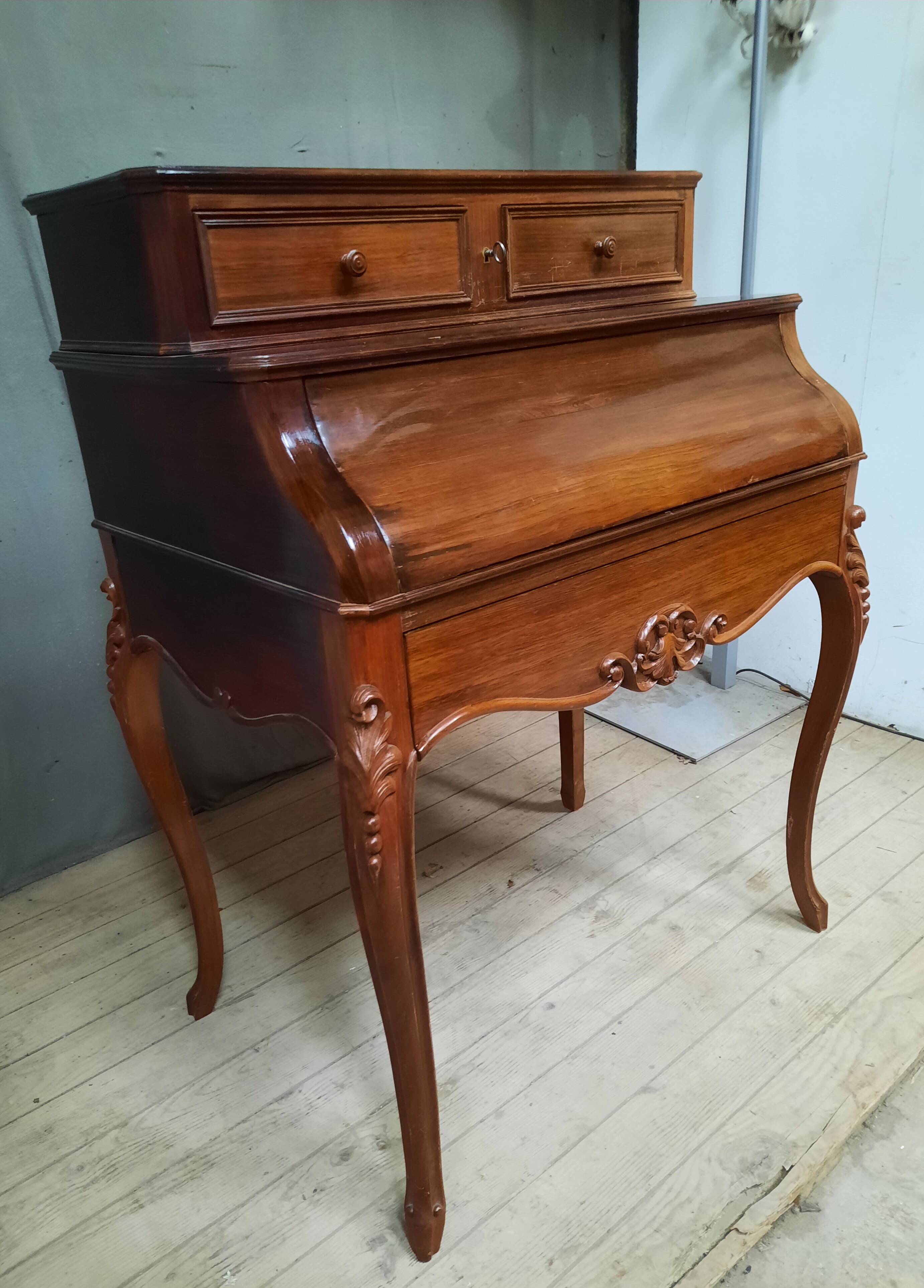 Louis Philippe drop-leaf desk