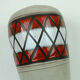 mid century VASE floorvase scheurich model 517-50 geometric decor heinz siery 1959
