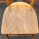 6 Luterma bistro chairs, blond wood, vintage, 50s