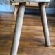 Tabouret tripode en bois