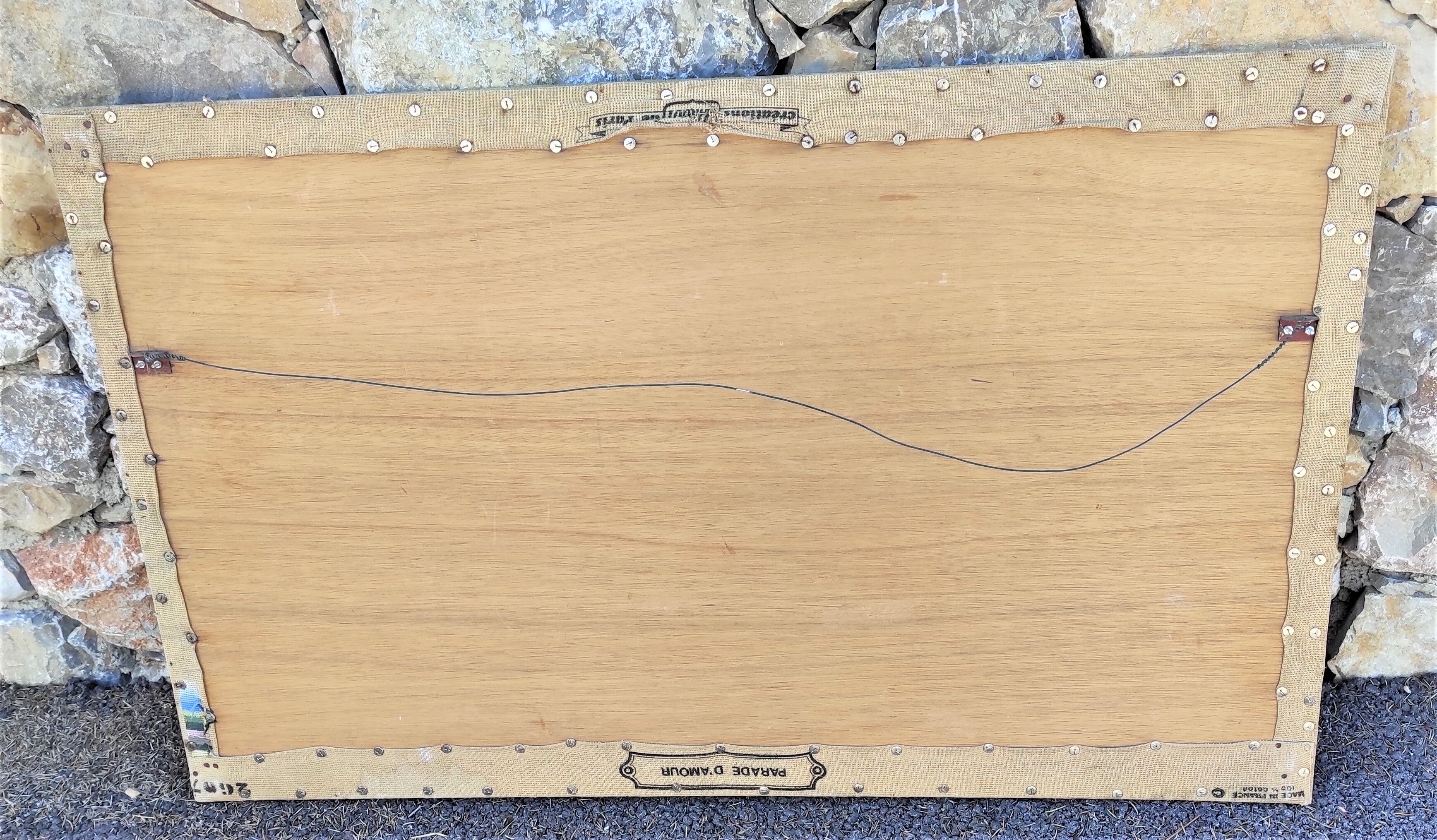 Tapestry creation margot the parade of love of 114 x 71 cm