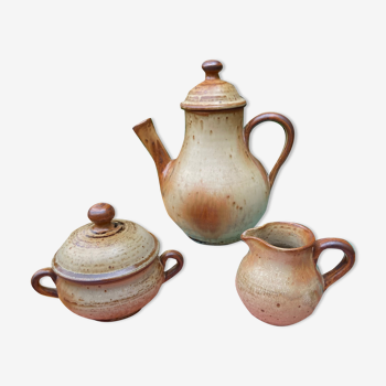 Stoneware coffee service