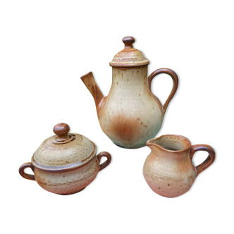 Stoneware coffee service